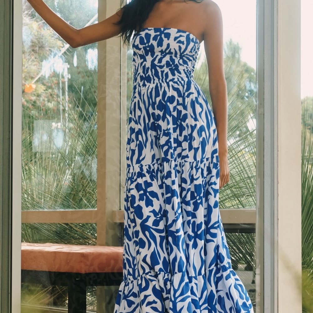 Tiare Hawaii Boracay Strapless Maxi.